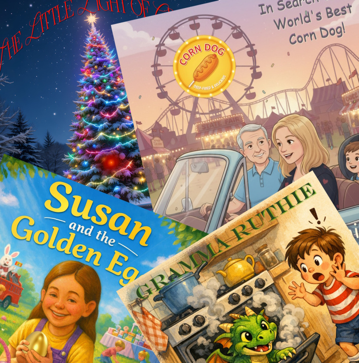 colorful children book cover